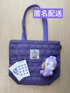BT21 MANG グッズ 4点セット（バッグ・ぬいぐるみ・ステッカー2枚）のサムネイル