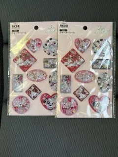 101匹わんちゃん ウォーターシール　２枚セット