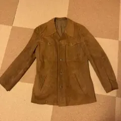 【70s~80s】　西ドイツ製　スウェードジャケット