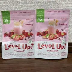 レベルアップ　プロフェッショナル　ストロベリー　イチゴミルク風味　100g×2袋