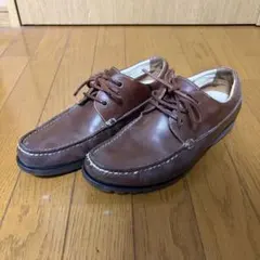 REGAL デッキシューズ モカシン ビブラムソール 24.5cm ブラウン