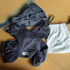 Konny コニー抱っこ紐 サイズ XS メッシュ チャコールグレー