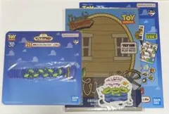 トイストーリー 一番くじ ラバータイ大（エイリアン）、クリアファイル&ステッカー