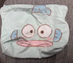 サンリオ　ハンギョドン　ふわふわポーチ