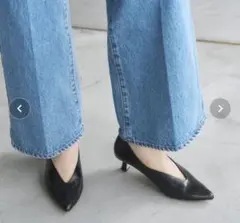 ルタロン☆LE TALON ポインテッドハイバンプパンプス☆超美品です