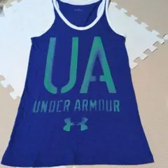 UNDER ARMOUR 青 タンクトップSM（S）サイズのサムネイル