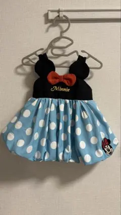 ミニーマウス　ロンパース 80cm
