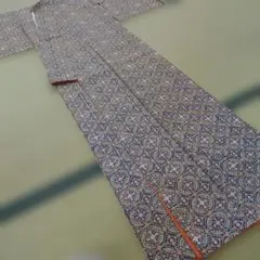 別誂トールサイズ小紋正絹袷しつけ付き未使用創作品 別誂トールサイズ小紋正絹袷しつけ付き未使用創作品 - メルカリ