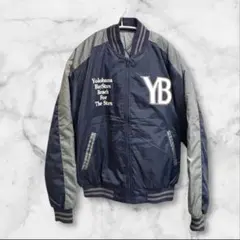 希少 90s 横浜ベイスターズ YB スタジャン 中綿 L相当のサムネイル