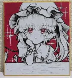 手描きイラスト】東方Project☆フランドール・スカーレット 直筆一点物