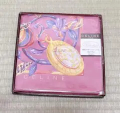 セリーヌ CELINE 大判 ハンカチ スカーフ マカダム柄 ハンカチーフ