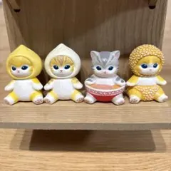mofusand インテリアミニフィギュア　4個セット