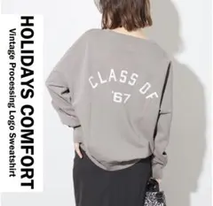 セール【新品タグ付】ジャーナルスタンダードレリュームロゴスウェット 25AW新作］刺繍ロゴスウェット（スウェット）｜JOURNAL STANDARD