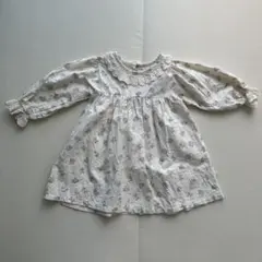 花柄長袖ワンピース Sサイズ