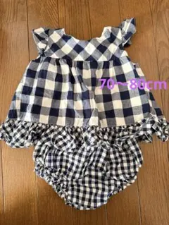 Baby Gap フリルシャツ上下セット