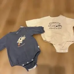 70cm 足なしロンパース 長袖