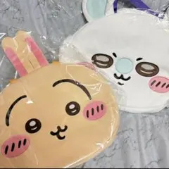 ちいかわおかおbigボストンバッグ うさぎ＆モモンガ