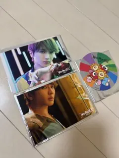 Nissy ホカポカフェ HOC・POCA4E 写真2枚＆コースター セット