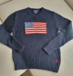 POLO RALPH LAUREN ポロラルフローレン 星条旗 ニット セーター
