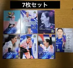 西村弥菜美　コンプリート SAGA久光スプリングス 2025 レギュラー7枚