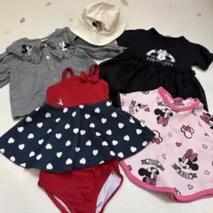 ミッキー、ミニーのお洋服セット(水着あり)