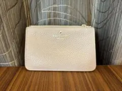Kate Spade カードケース ベージュ