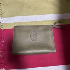 Yves Saint Laurent クラッチバッグ ベージュ