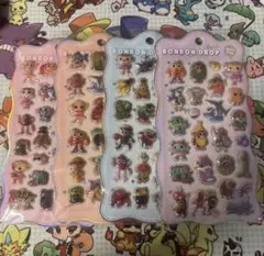 イタリアンブレインロット　ボンボンドロップシール　ぷくぷくシール　4枚セット