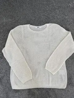 美品　ユニクロ　トップスメッシュ　XLサイズ