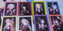魔法少女ノ魔女裁判 小説SSリーフレット イラストカード コンプリート