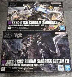 計2点HG 1/144 ギラ・ドーガ(重武装仕様) ガンダムサンドロック改 EW
