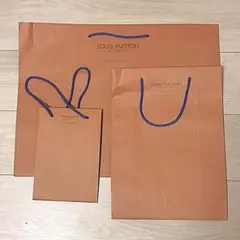 LOUIS VUITTON ショップ袋 紙袋 3枚セット