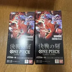 ワンピース 決戦の刻 box & バラ23パック - メルカリ