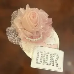 ピンク・パール装飾　コサージュ