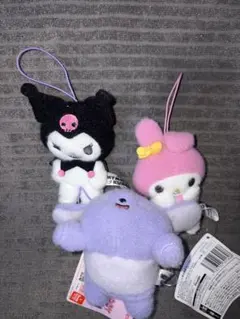 Netflix My Melody & Kuromi マスコット　3種セット