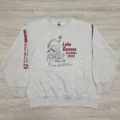 00s フルーツオブザルーム XL トライアスロンスウェット トレーナー グレー