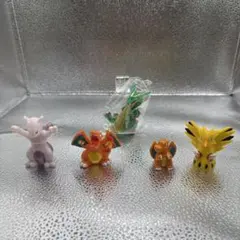 ポケモン指人形 5体セット リザードン　ミュウツー　レックウザ　サンダー
