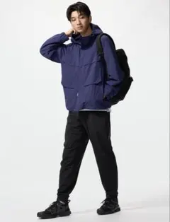 UNIQLO ウルトラストレッチアクティブジョガーパンツ BLACK Mサイズ