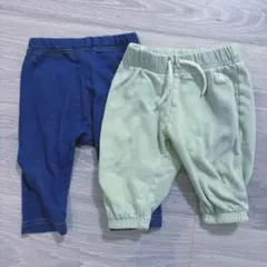 ベビー スウェットパンツ　デニム風パンツ　セット売り　H&M
