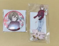 み*送様 プロセカ はぴこれ MEIKO アクスタ 缶バッジ ステッカー