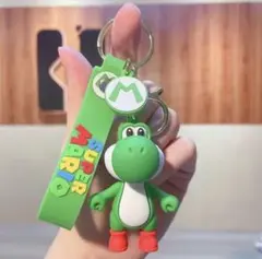 usj ユニバ マリオ ヨッシー ヨッシーのたまご 光るキーチェーン