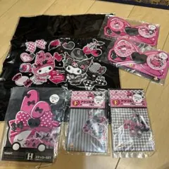 マイメロ クロミ 周年ハッピーくじ 6点セット