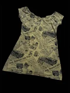 GHOST OF HARLEM スカルtシャツ ピチt y2k 平成ギャル　ロリのサムネイル