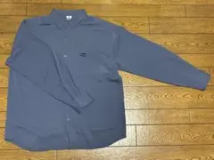 長袖シャツ ネイビー