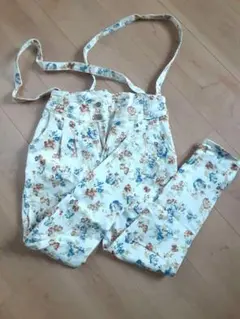 花柄 サロペット パンツのサムネイル