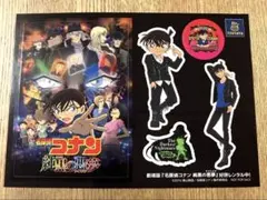 135 非売品　名探偵コナン　純黒の悪夢　映画　ツタヤ　ステッカー