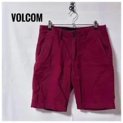 ボルコム VOLCOMマルーン レッド 赤 ショートパンツ カジュアル 綿 29のサムネイル