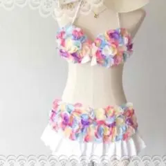 値下げ！！チュアンピサマイ♡ 花びらスカートビキニ♡