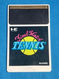 PCエンジン　ソフト　Final Match TENNIS　テニス