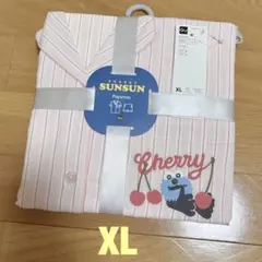 新品未使用 GU パペットスンスン コットンパジャマ ピンクのサムネイル